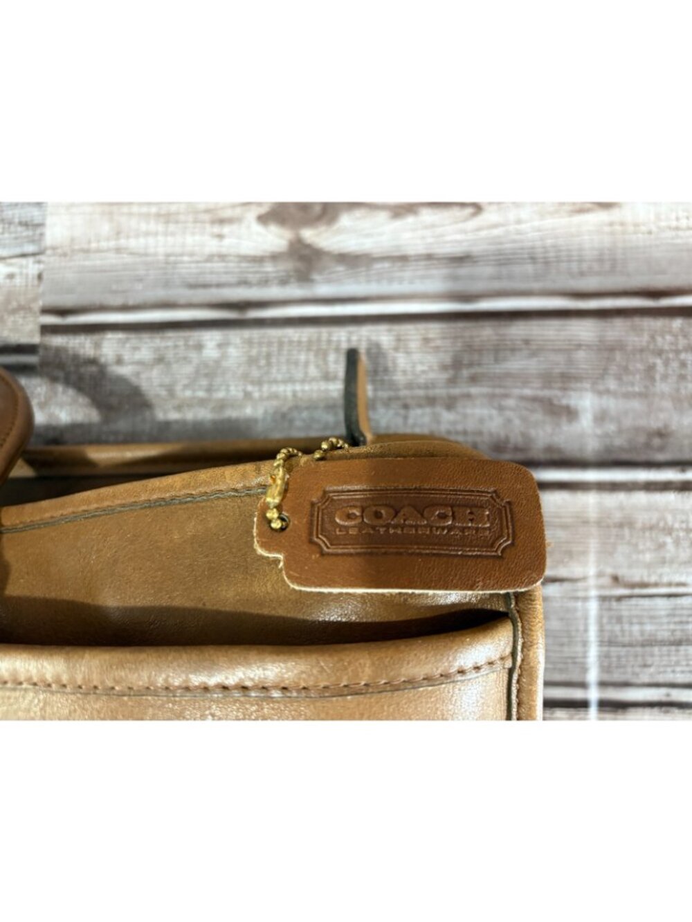 Coach Embassy New York City Leather Briefcase color tan Vintage 1980's - Picture 11 of 11